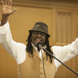 Poet Regie Gibson Speaks at MLK Day Sermon