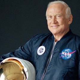 Astronaut Buzz Aldrin Speaks at Jacuzzi Conference