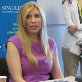 Boston Marathon Bombing Survivor Heather Abbott Speaks at Providence College Graduation