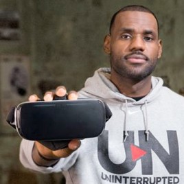 Basketball Superstar LeBron James Stars in Samsung Gear VR Commercial