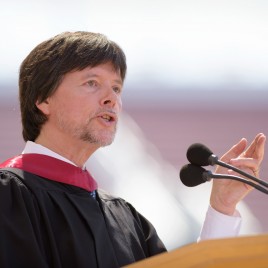 Documentarian Ken Burns Gives Stanford University Commencement Speech