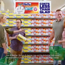 Actor Rob Schneider Stars in Hefty Trash Bag Ad Campaign