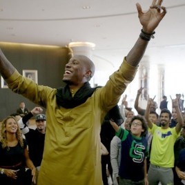 Actor Tyrese Gibson Makes Abu Dhabi Appearance Promoting Local Film Studio Launch