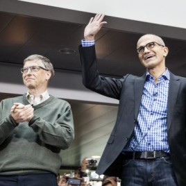 Microsoft Giants Bill Gates and Satya Nadella Speak at Vancouver Regional Conference