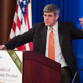 Economics Writer Stephen Moore Holds Book Signing in Texas