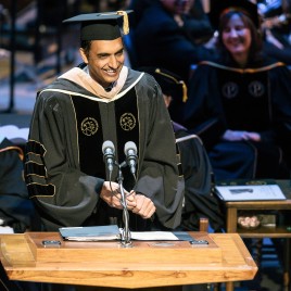 GVK Vice Chairman GV Sanjay Reddy Gives Commencement Address at Alma Mater
